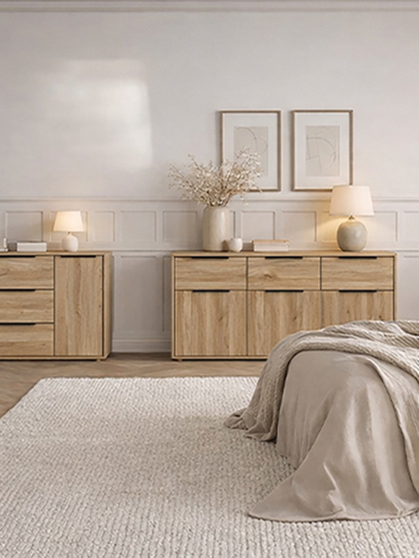 Explore The Orkney Collection Contemporary Orkney furniture collection with natural wood tones and Scandinavian design