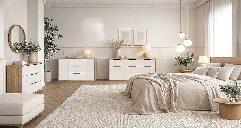 Ikast bedroom furnitre, noric and beautiful design